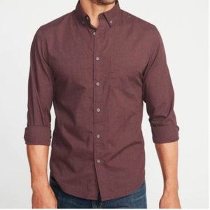 Slim-Fit Built-In Flex Everyday Oxford Shirt For Men - L